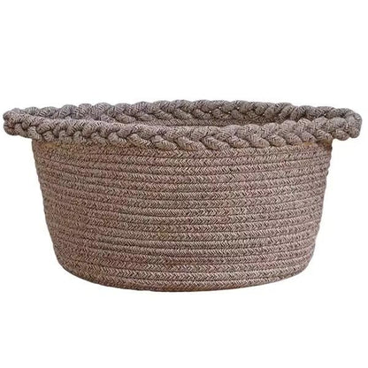 Personalized Cotton Rope Baby Basket – size and dimension details