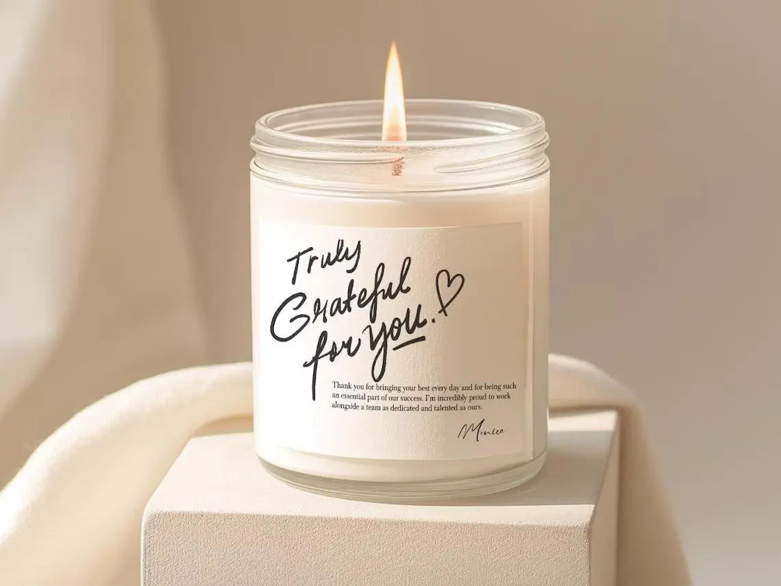 Thank You Gift Scented Candle