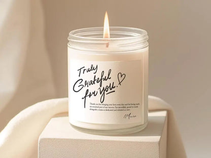 Thank You Gift Scented Candle