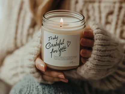 Thank You Gift Scented Candle