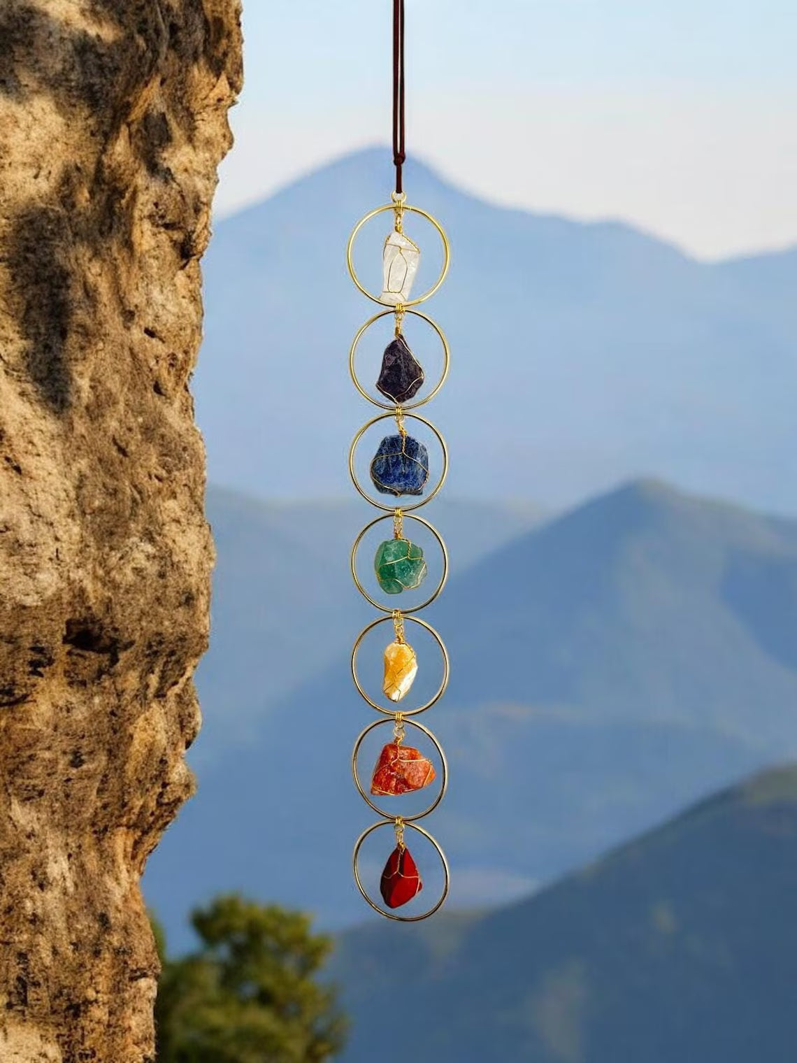 7 Chakra Crystal Hanging