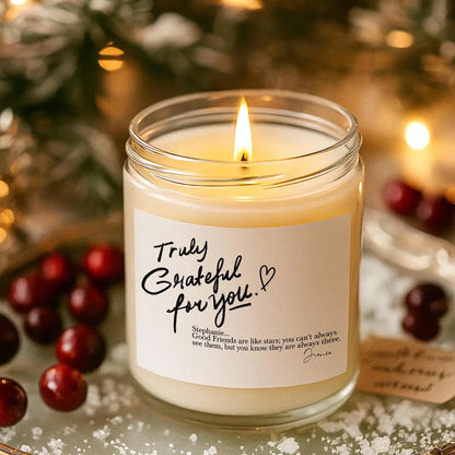 Thank You Gift Scented Candle