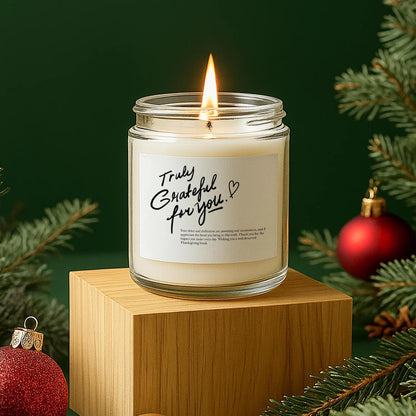 Thank You Gift Scented Candle