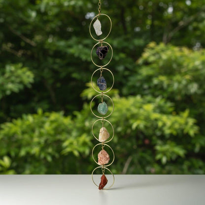 7 Chakra Crystal Hanging