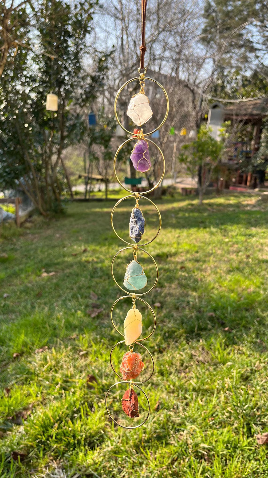 7 Chakra Crystal Hanging