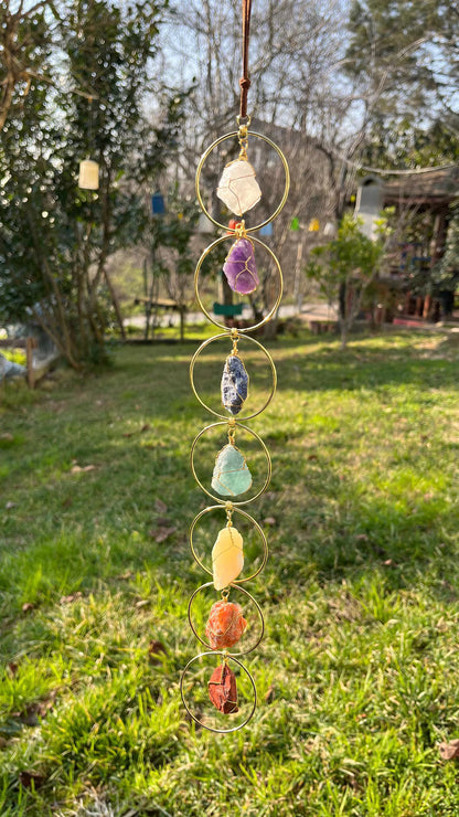 7 Chakra Crystal Hanging