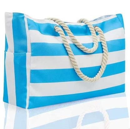 Personalized Chenille Beach Bag with Name