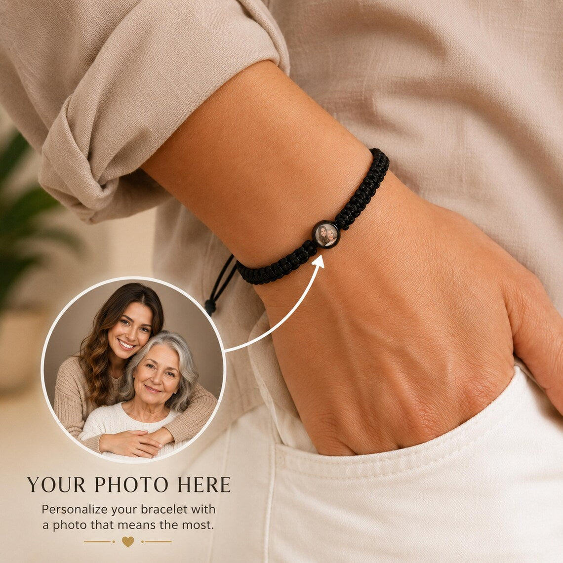 Personalized photo projection bracelet - photo 11
