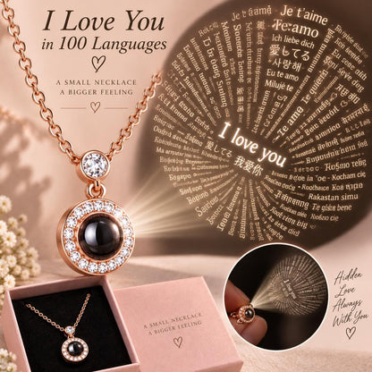 Sterling silver halo necklace