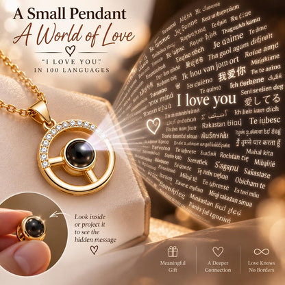 I love you in 100 languages projection