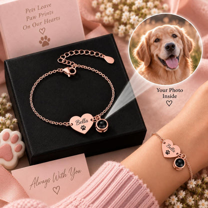 How to view the photo inside the bracelet charm