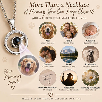 Open circle necklace styled
